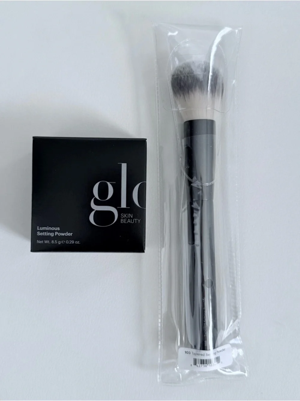 Glo Skin Luminous Setting Powder & Tapered Setting Brush Set